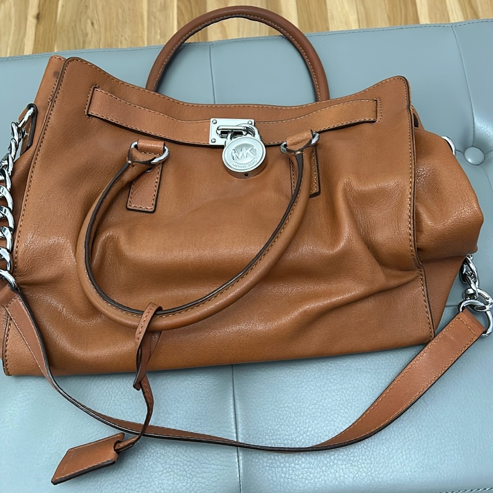Michael Kors lock detail bag
